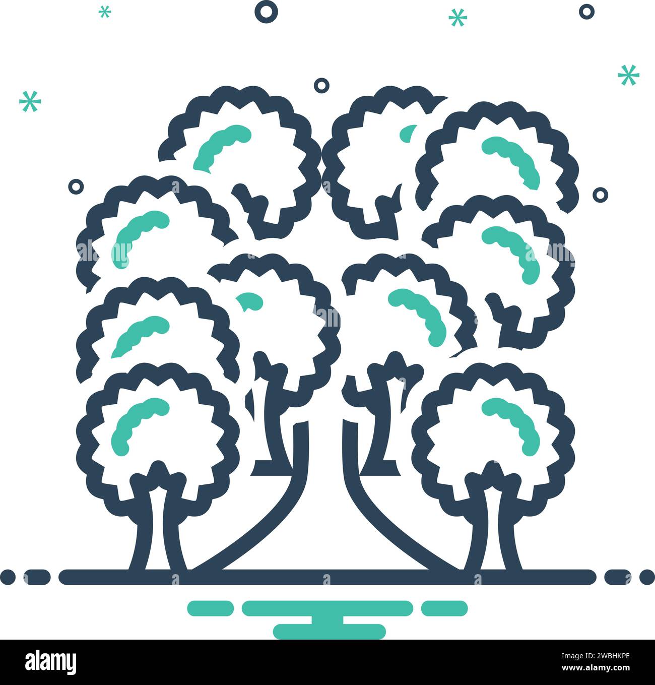 Sylvan vector vectors hi-res stock photography and images - Alamy