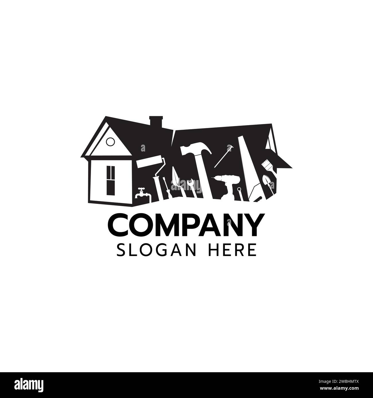 Tool logo Black and White Stock Photos & Images Alamy