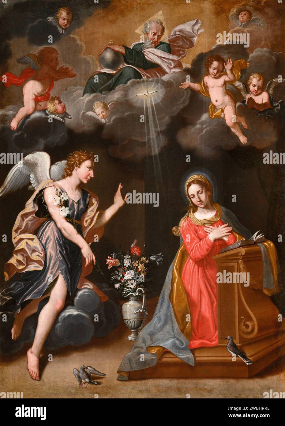 Annunciazione fresco hires stock photography and images Alamy