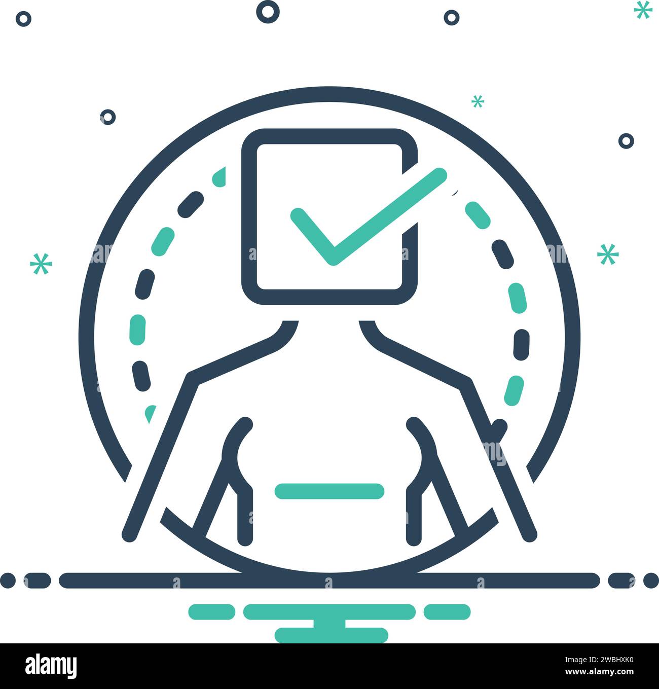 Icon for true,real,correct Stock Vector Image & Art - Alamy