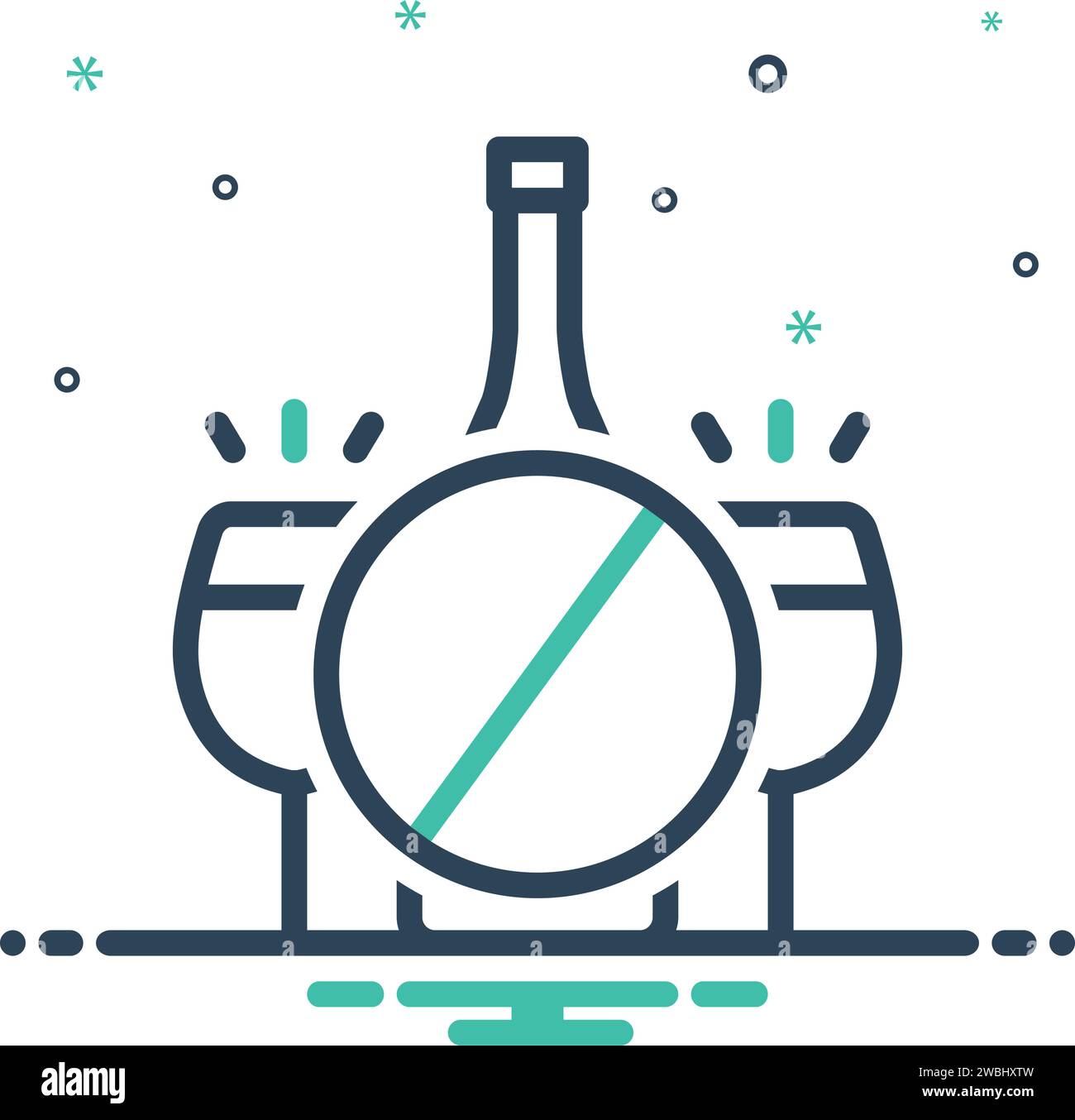 Icon for inhibition,prohibition Stock Vector Image & Art - Alamy