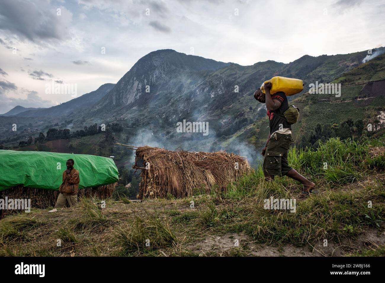 Mayi-Mayi armed group, North Kivu, Democratic Republic of Congo, Africa Stock Photo