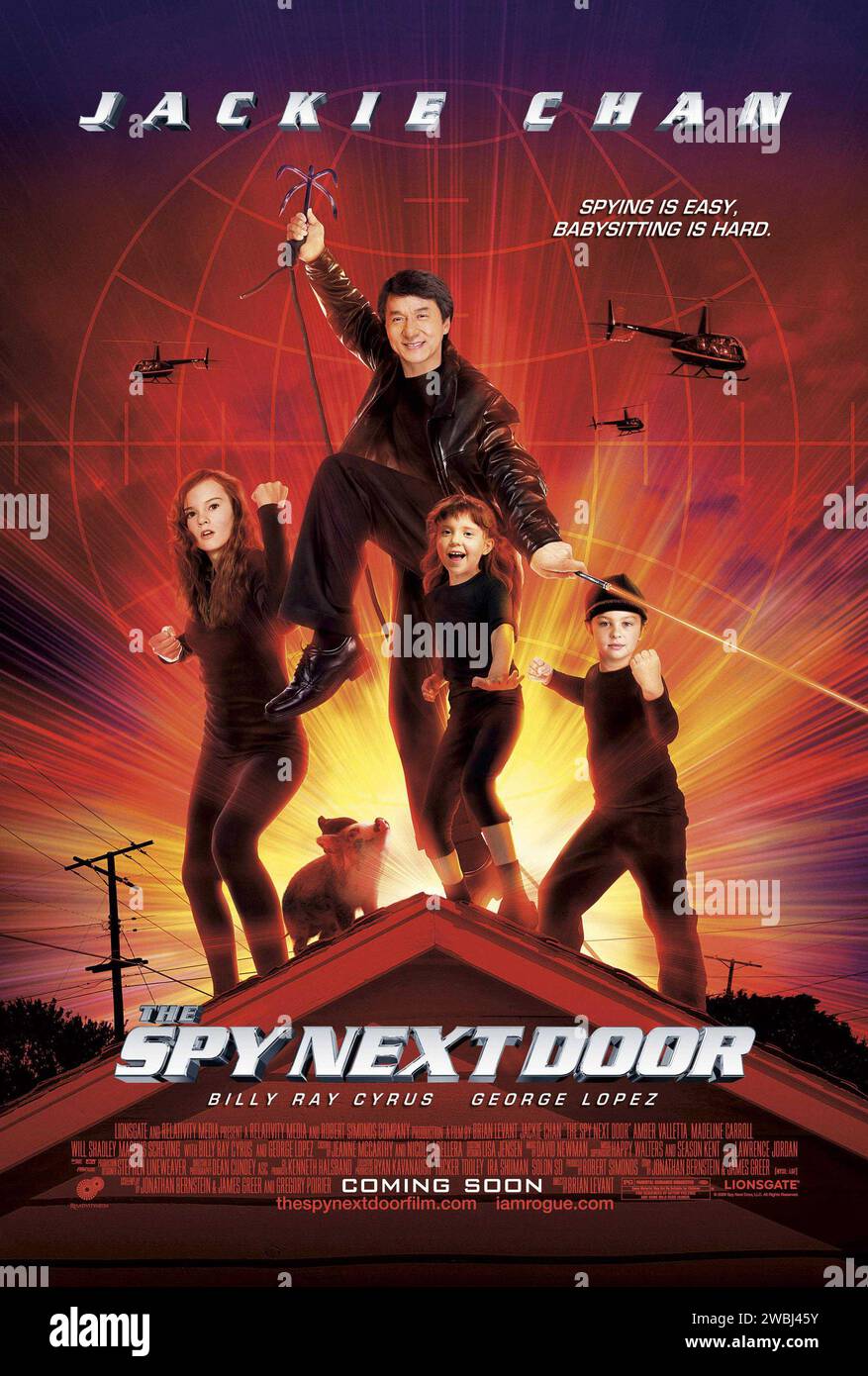 The Spy next door Year : 2010 USA Director : Brian Levant Jackie Chan ...