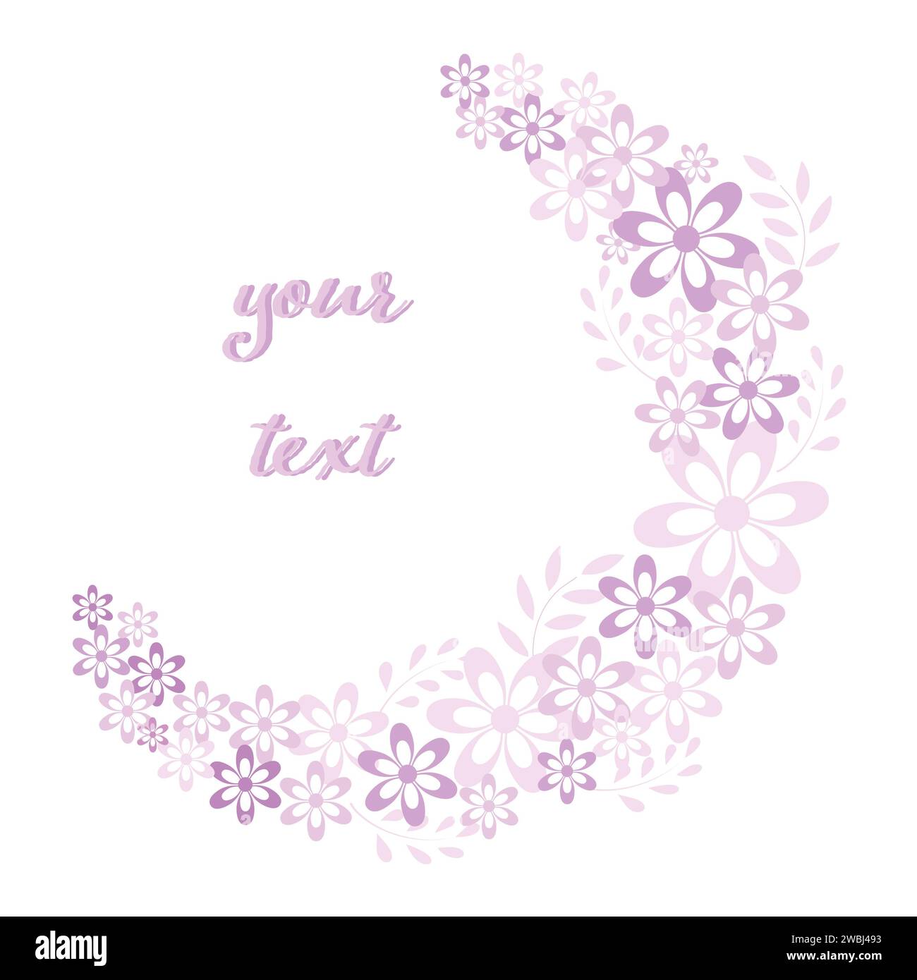 Seamless vector pink pattern Cut Out Stock Images & Pictures - Alamy