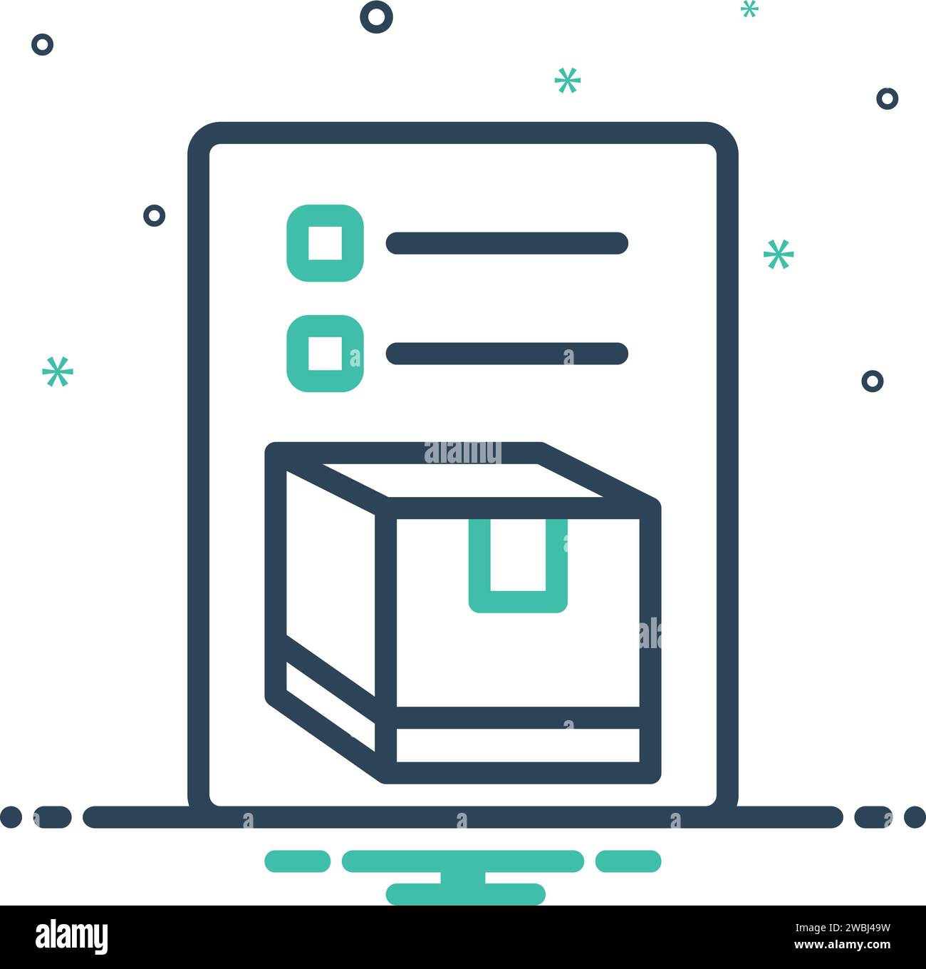 Icon for inventory, merchandise Stock Vector Image & Art - Alamy