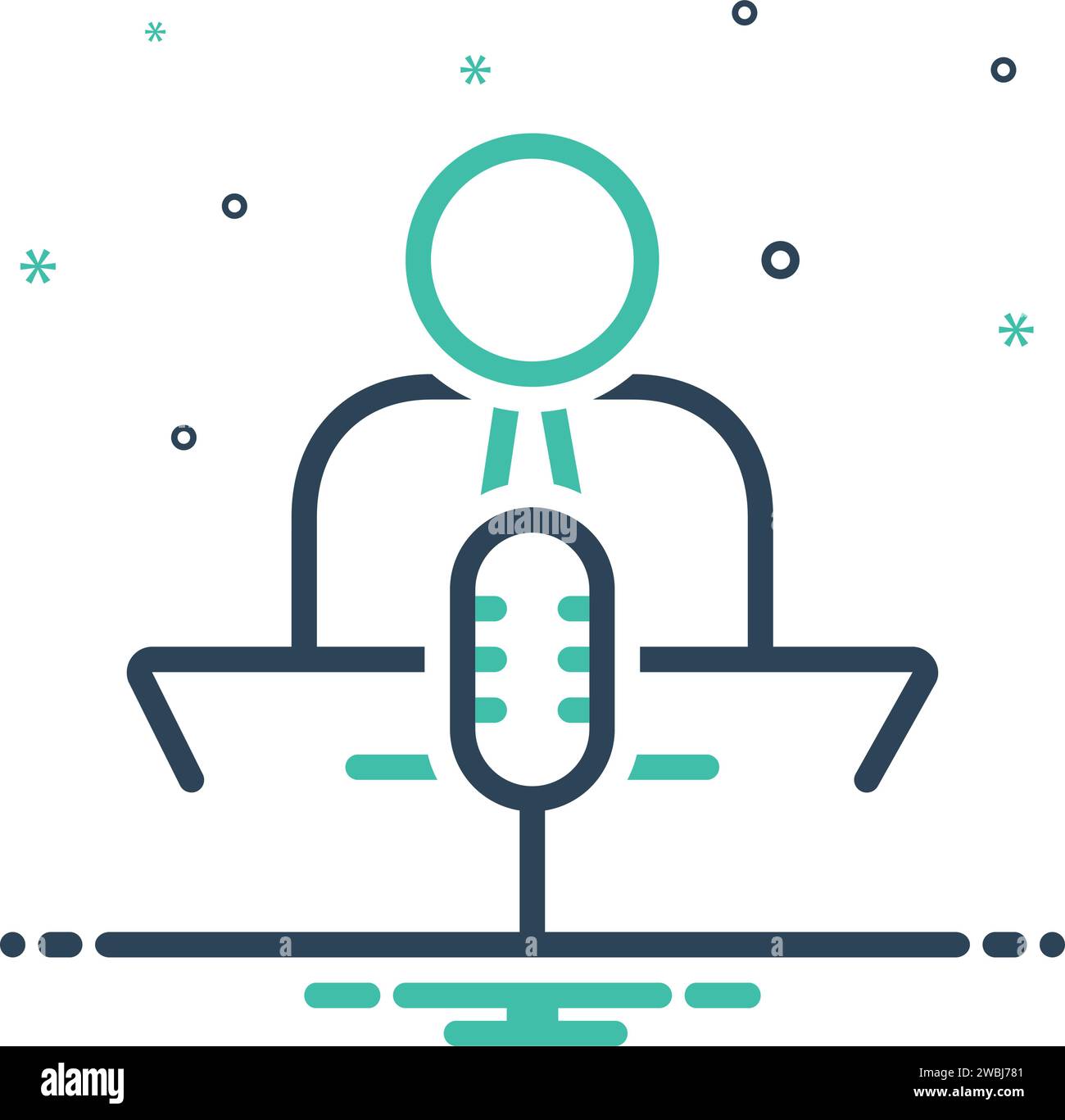 Icon for narrate,describe Stock Vector Image & Art - Alamy