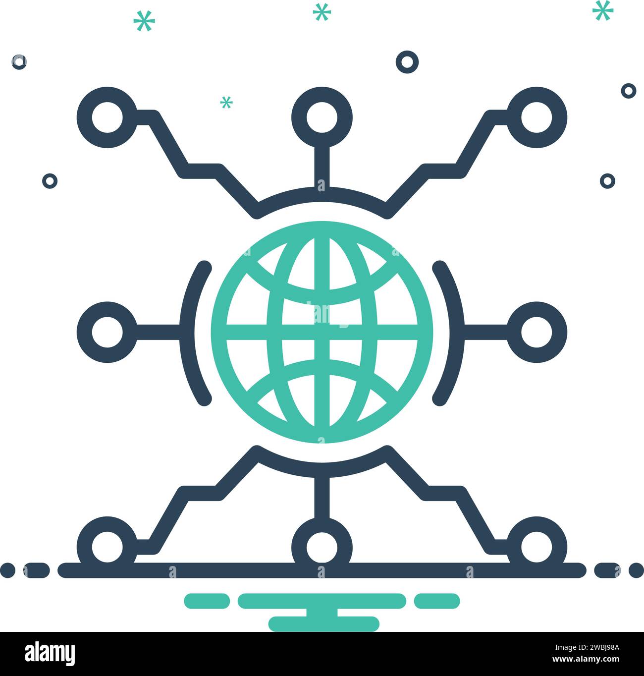 Icon for global Stock Vector Image & Art Alamy