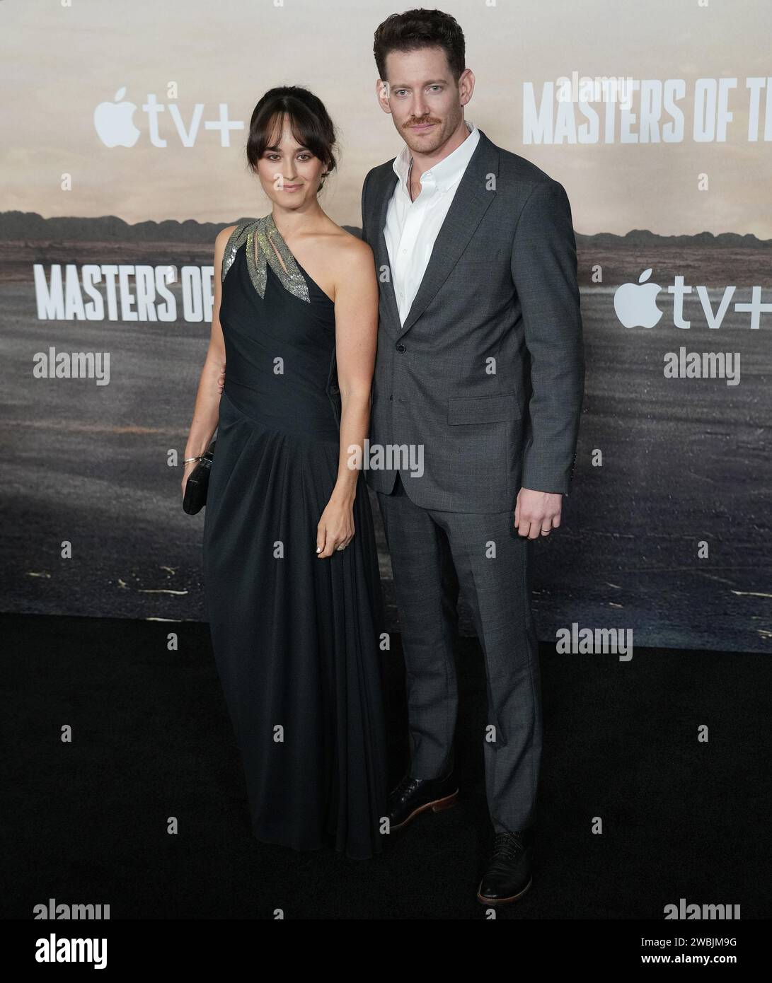 Los Angeles, USA. 10th Dec, 2023. (L-R) Raye Levine and Sawyer