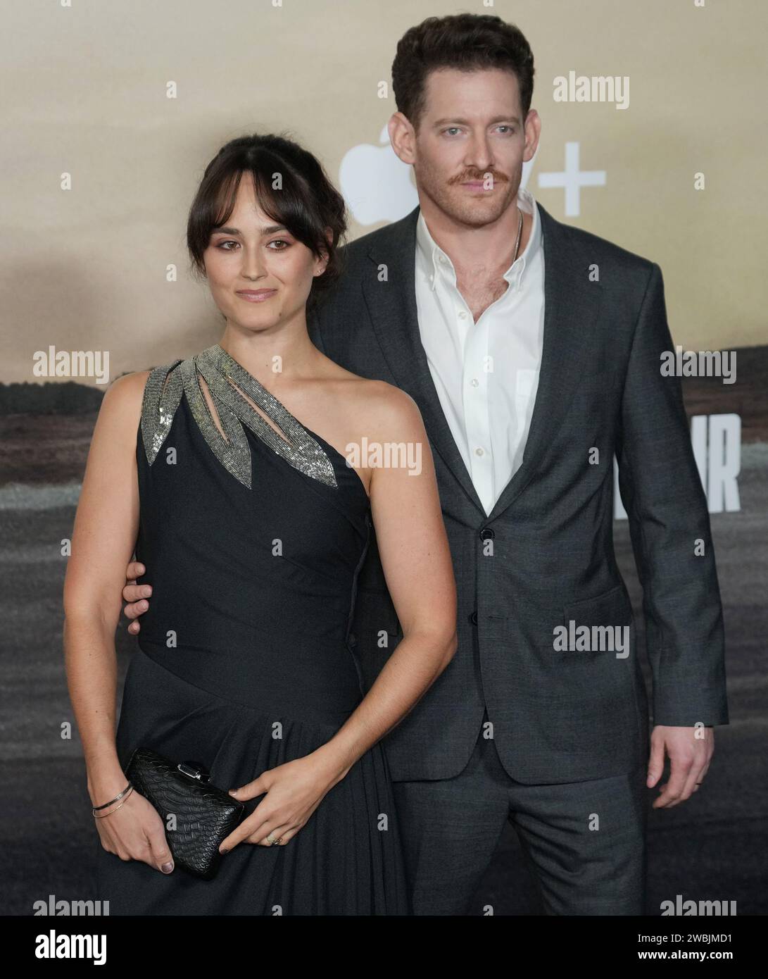 Los Angeles, USA. 10th Dec, 2023. (L-R) Raye Levine and Sawyer
