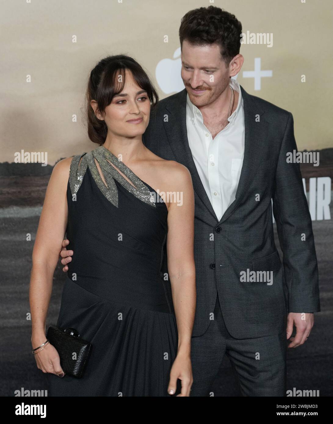 Los Angeles, USA. 10th Dec, 2023. (L-R) Raye Levine and Sawyer