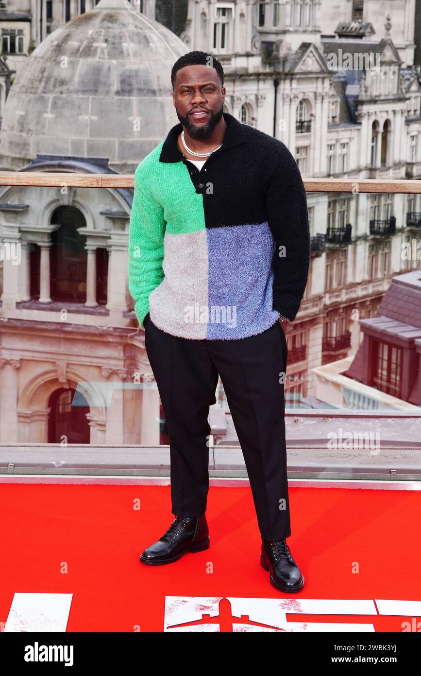 Kevin Hart During A Photocall For The Netflix Heist Film Lift At The Kevin Hart During A Photocall For The Netflix Heist Film Lift At The