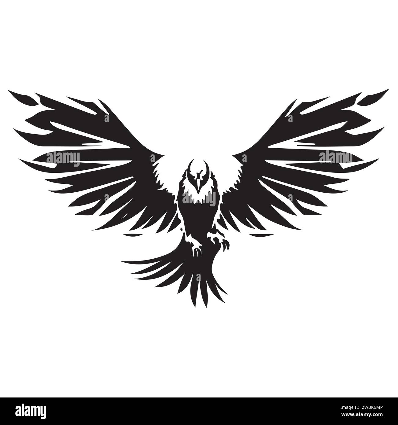 Angry bird logo Black and White Stock Photos & Images - Alamy
