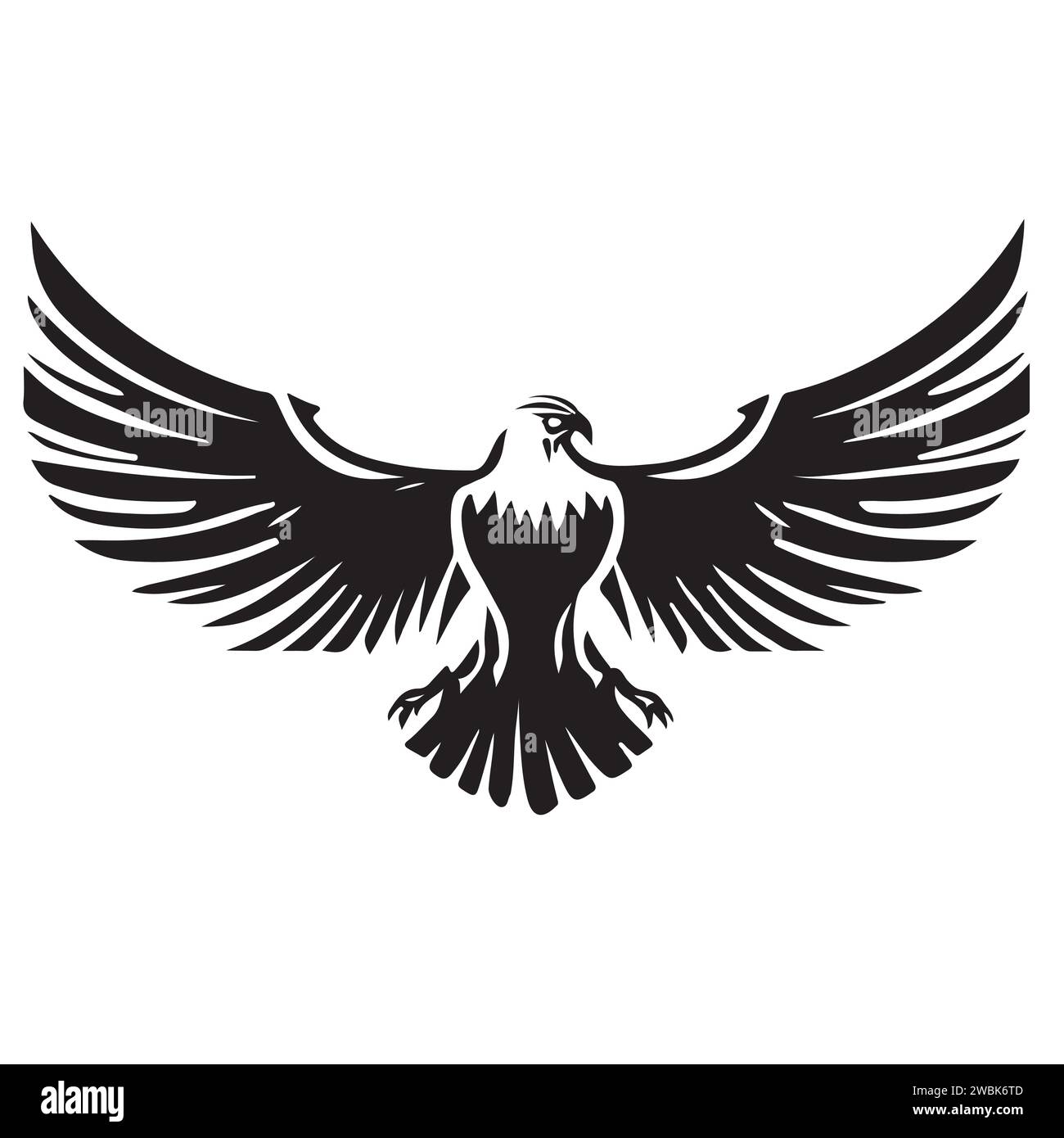 Angry bird logo Black and White Stock Photos & Images - Alamy