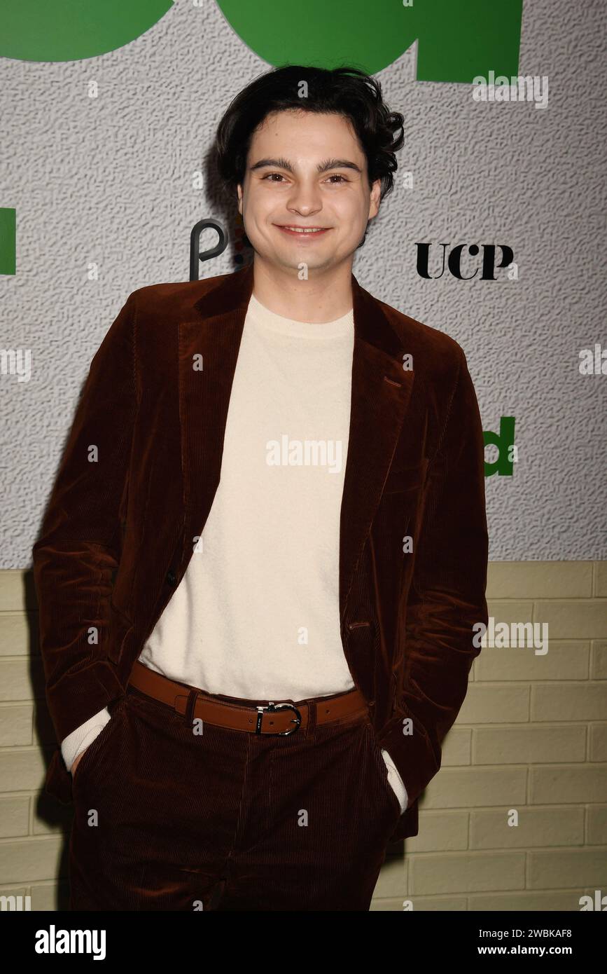 LOS ANGELES, CALIFORNIA - JANUARY 10: Max Burkholder attends the