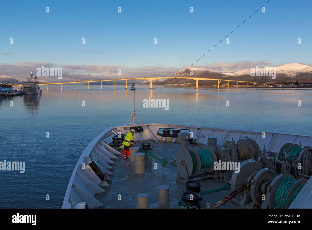 Sortlandsundet strait hi-res stock photography and images - Alamy