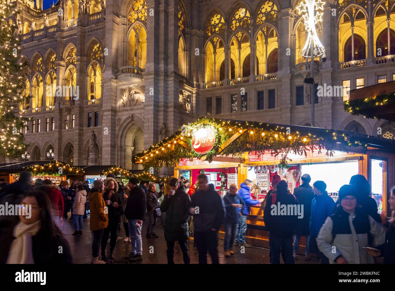 Vienna, Christmas market 'Wiener Christkindlmarkt', Christmas market