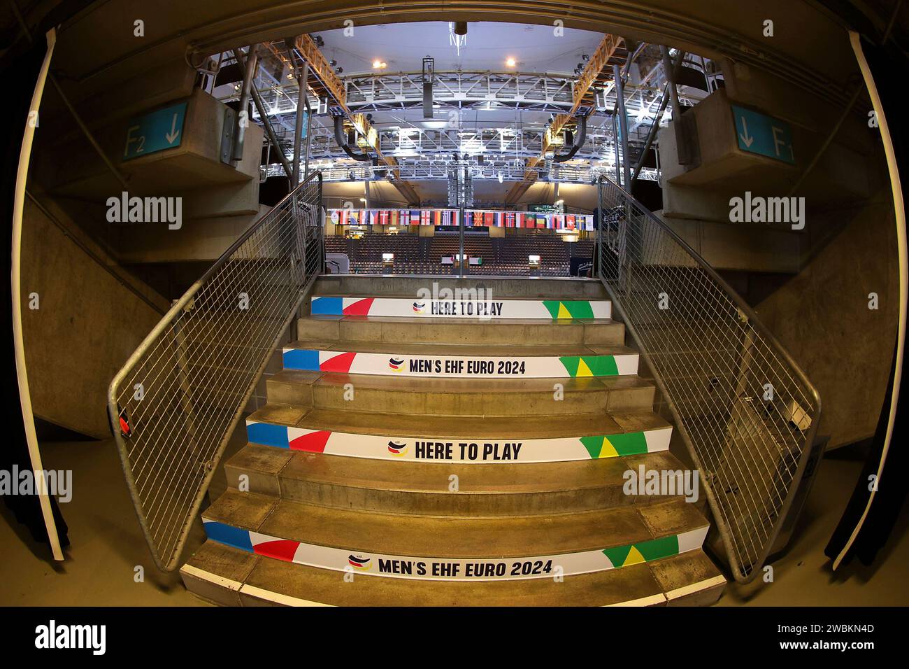  Olympiahalle Munich, München Thursday, 11 January 2024 MEN'S EHF EURO Illustration 