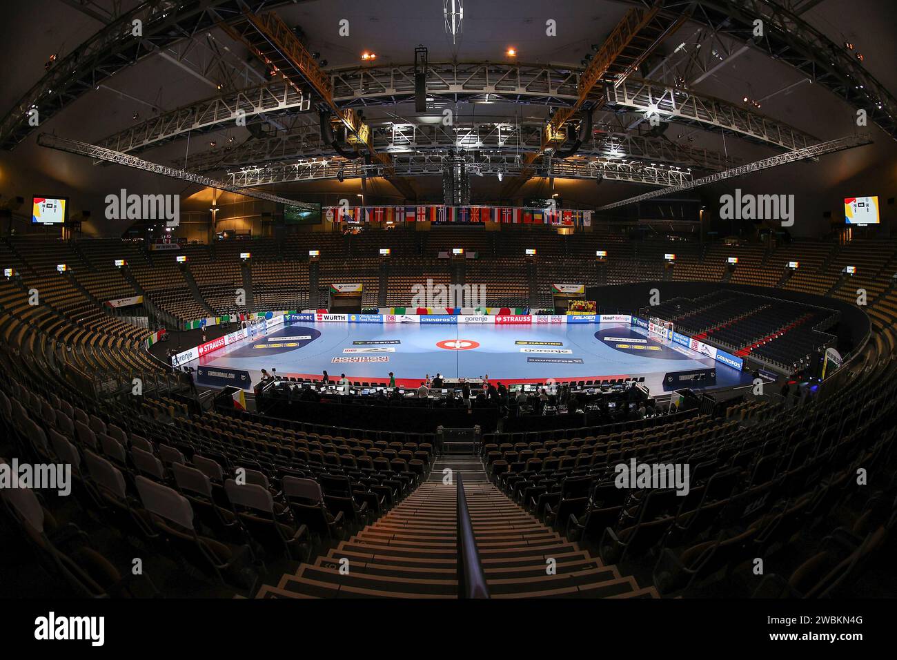  Olympiahalle Munich, München Thursday, 11 January 2024 MEN'S EHF EURO Illustration 