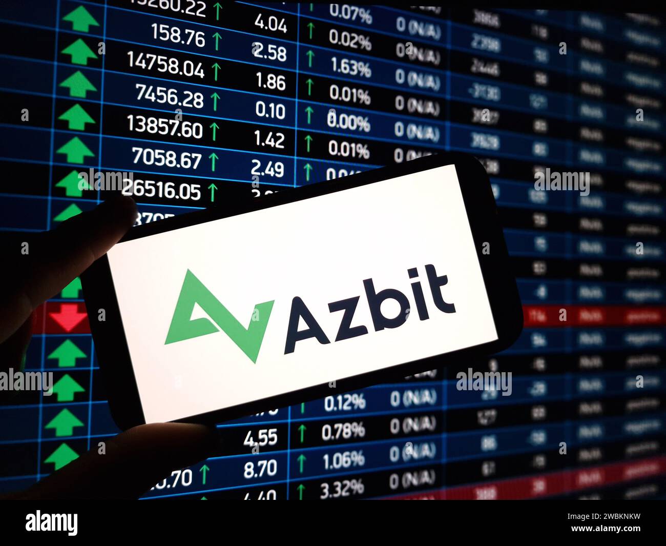 Azbit crypto exchange hi-res stock photography and images - Alamy