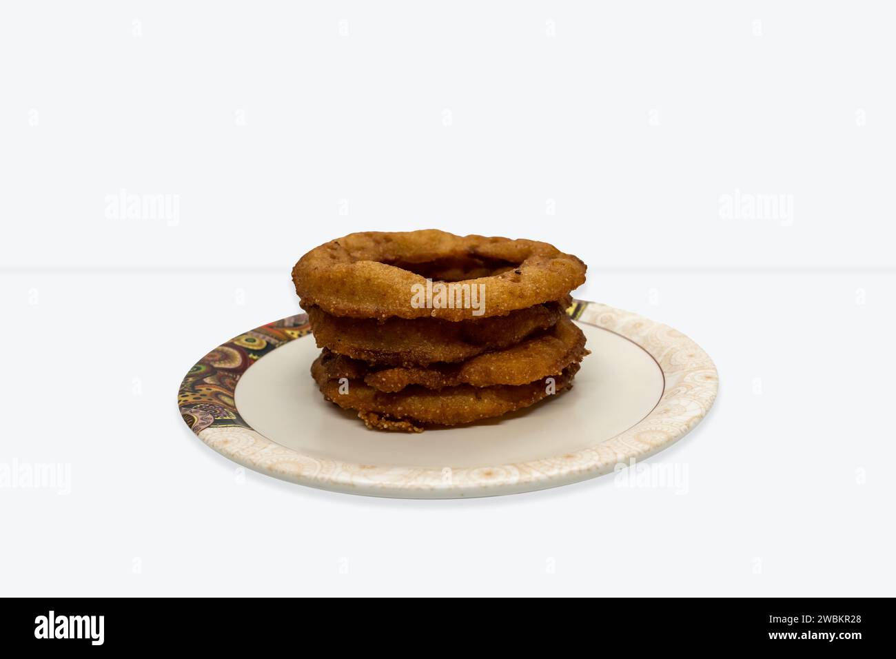 Nepali Sel Roti made of Rice Flour, wheat and sugar. Special festival bread Dashain Tihar