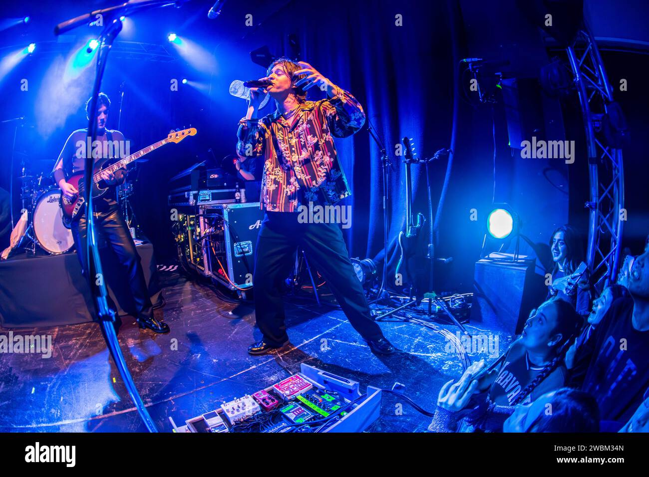 Milan Italy. 10th Jan 2024. The German band GIANT ROOKS performs live ...