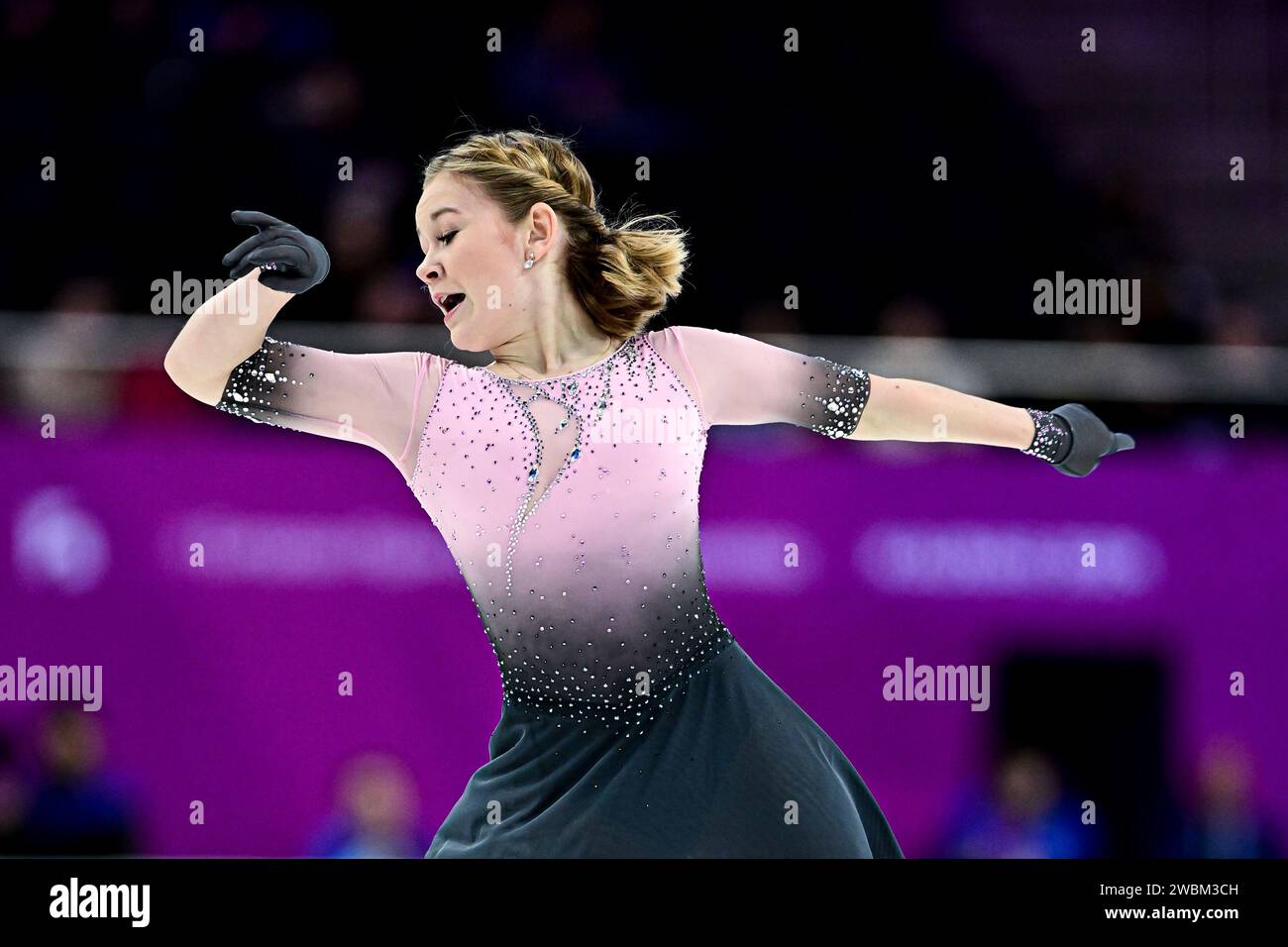 Ekaterina KURAKOVA (POL), during Women Short Program, at the ISU