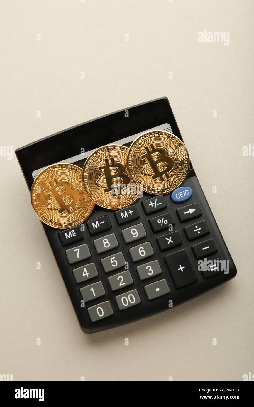 Btc calculator hi-res stock photography and images - Page 2 - Alamy