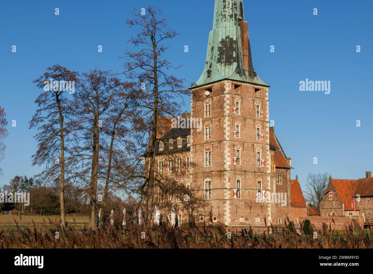 Raesfeld the castle of Raesfeld in germany Stock Photo - Alamy