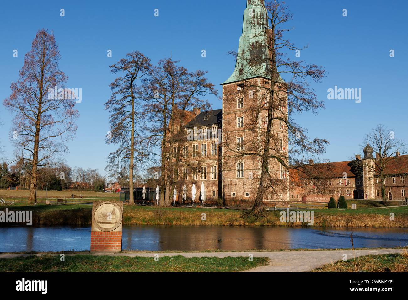 Raesfeld the castle of Raesfeld in germany Stock Photo - Alamy