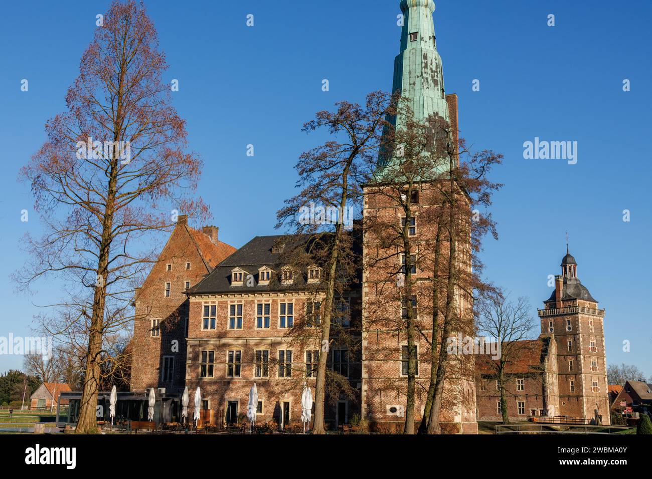 Raesfeld the castle of Raesfeld in germany Stock Photo - Alamy