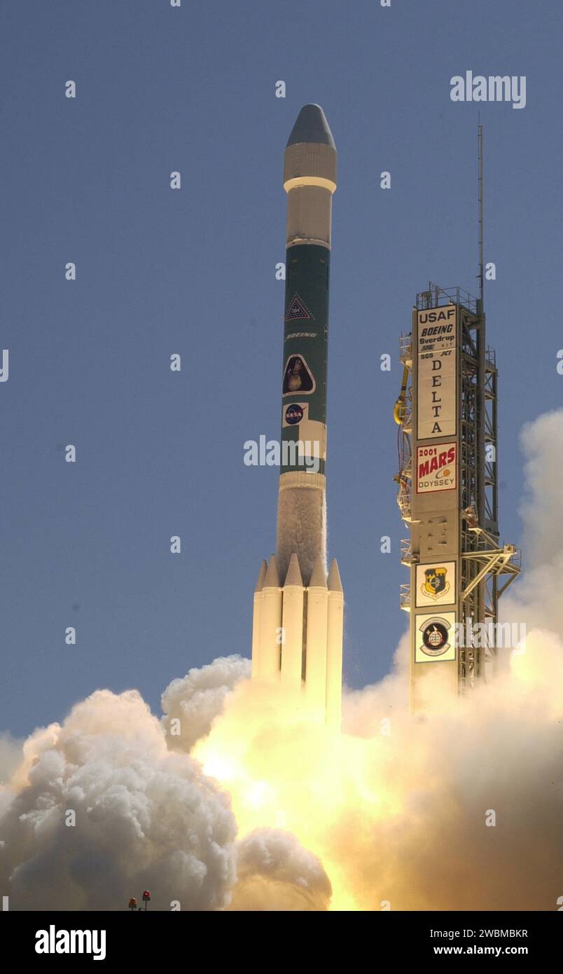 Lockheed Mars Rocket The Boeing Delta II rocket launches the 2001 Mars Odyssey spacecraft ...
