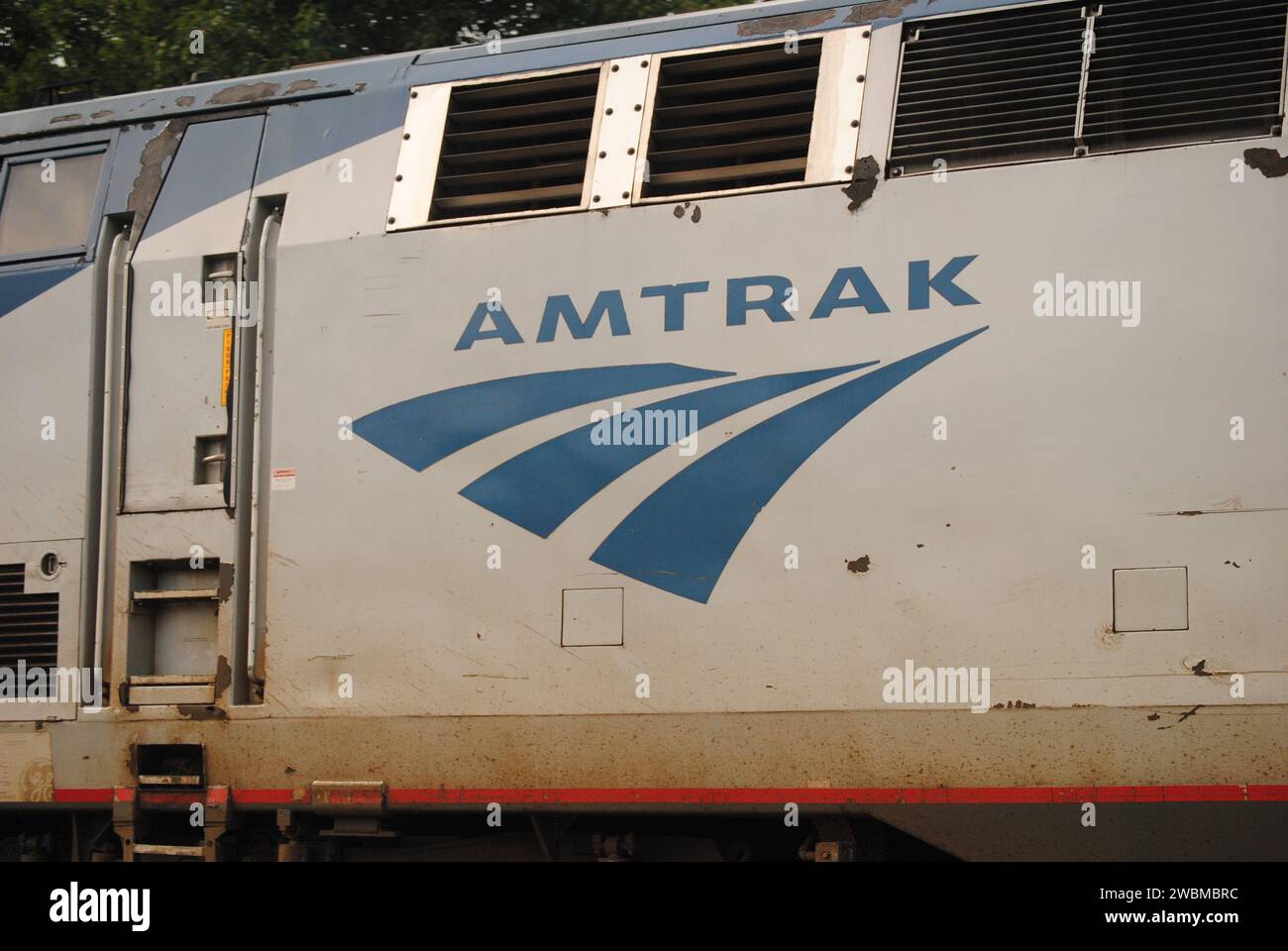 A photo of the Amtrak Capitol Limited passing through the Brunswick, MD ...