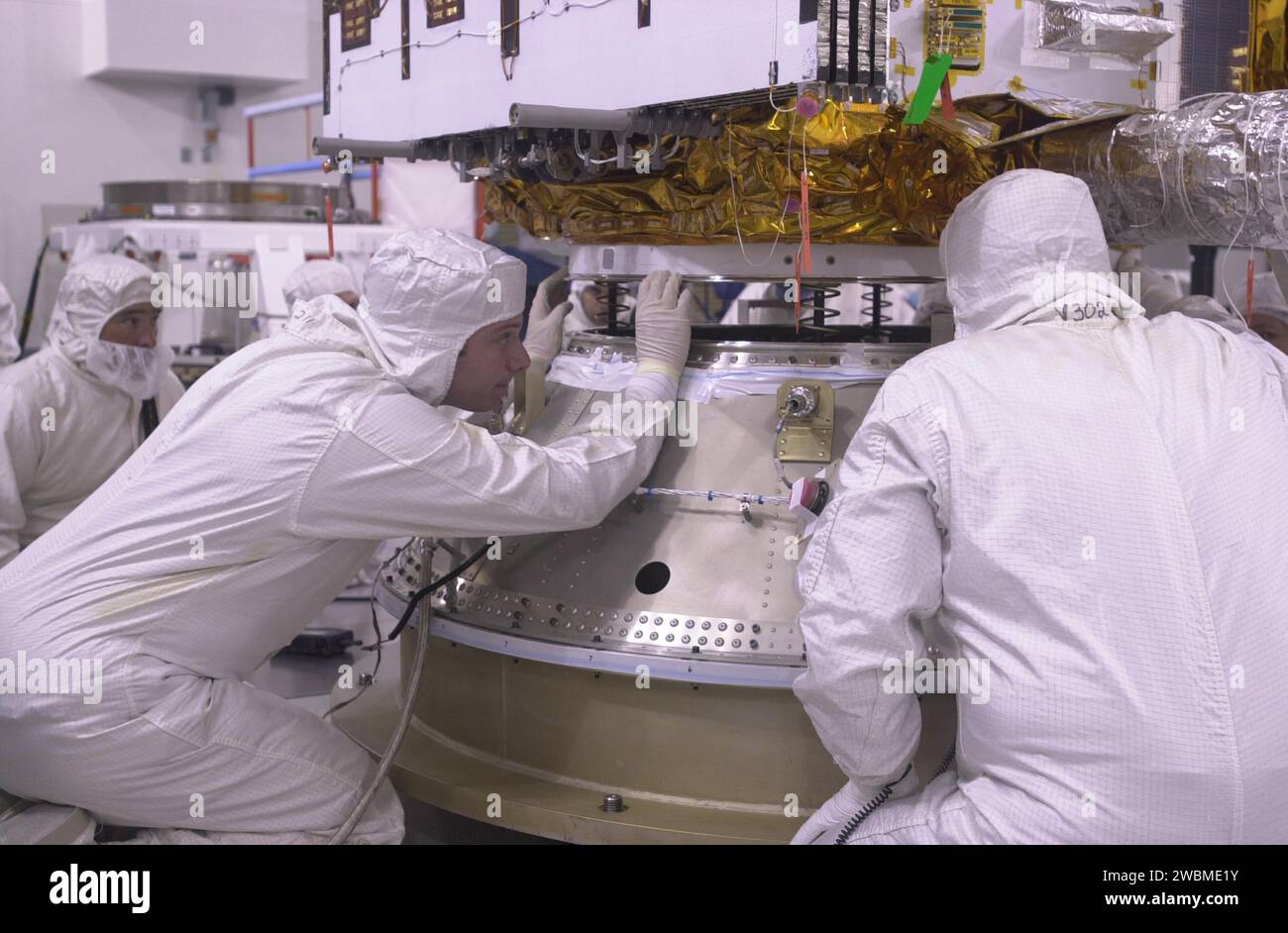 VANDENBERG AIR FORCE BASE, CALIF. — Inside the Astrotech Payload