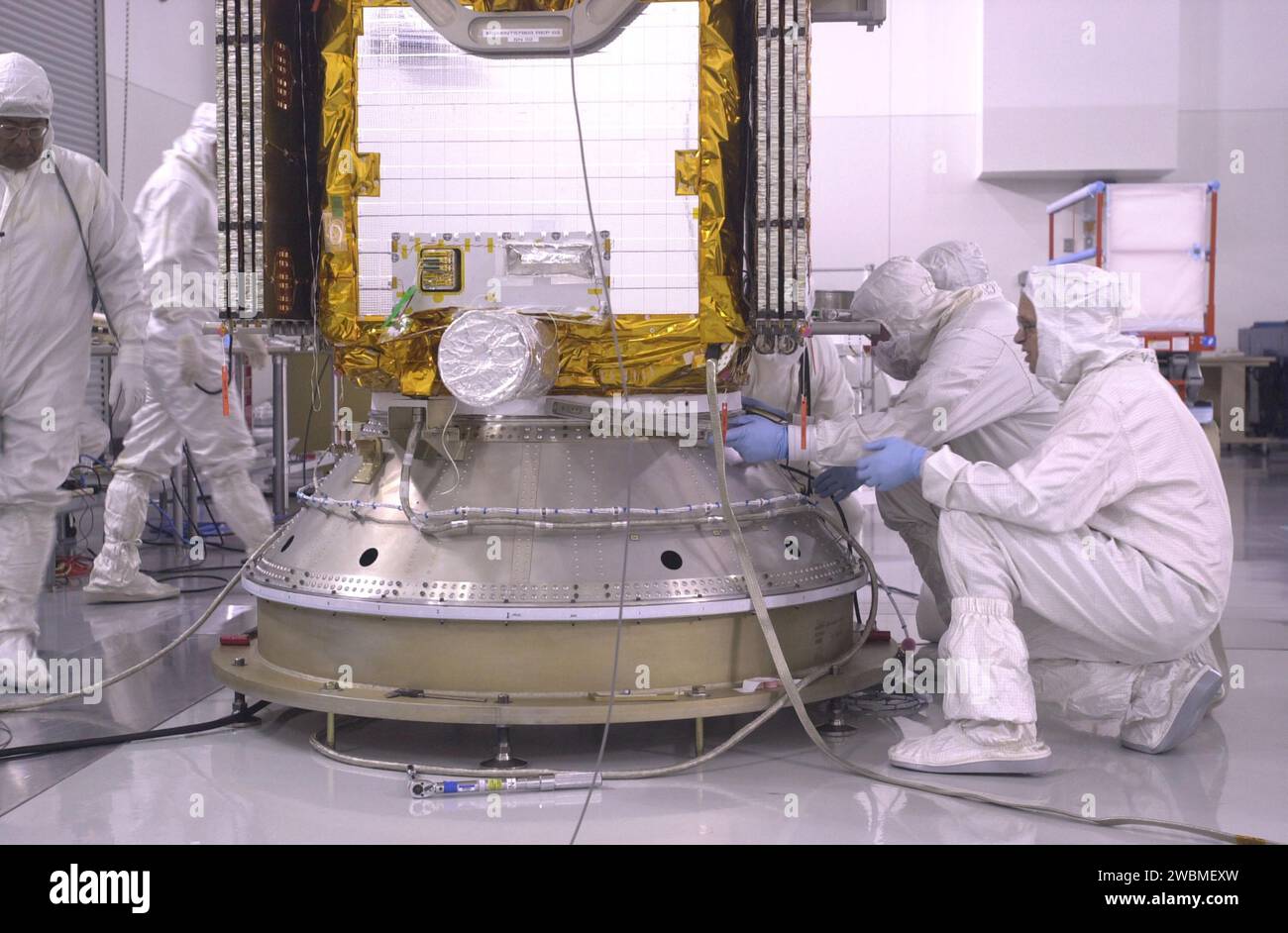 VANDENBERG AIR FORCE BASE, CALIF. — Inside the Astrotech Payload ...