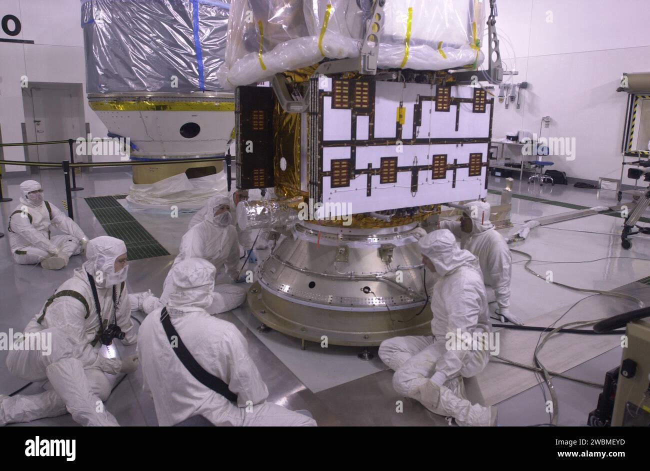 VANDENBERG AIR FORCE BASE, CALIF. — Inside the Astrotech Payload