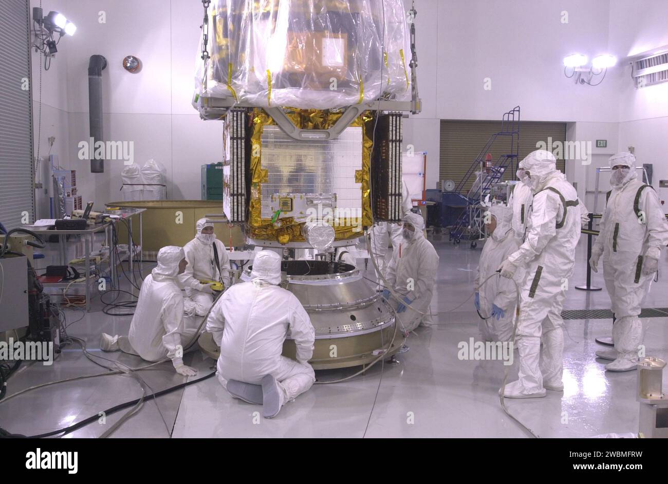 VANDENBERG AIR FORCE BASE, CALIF. — Inside the Astrotech Payload