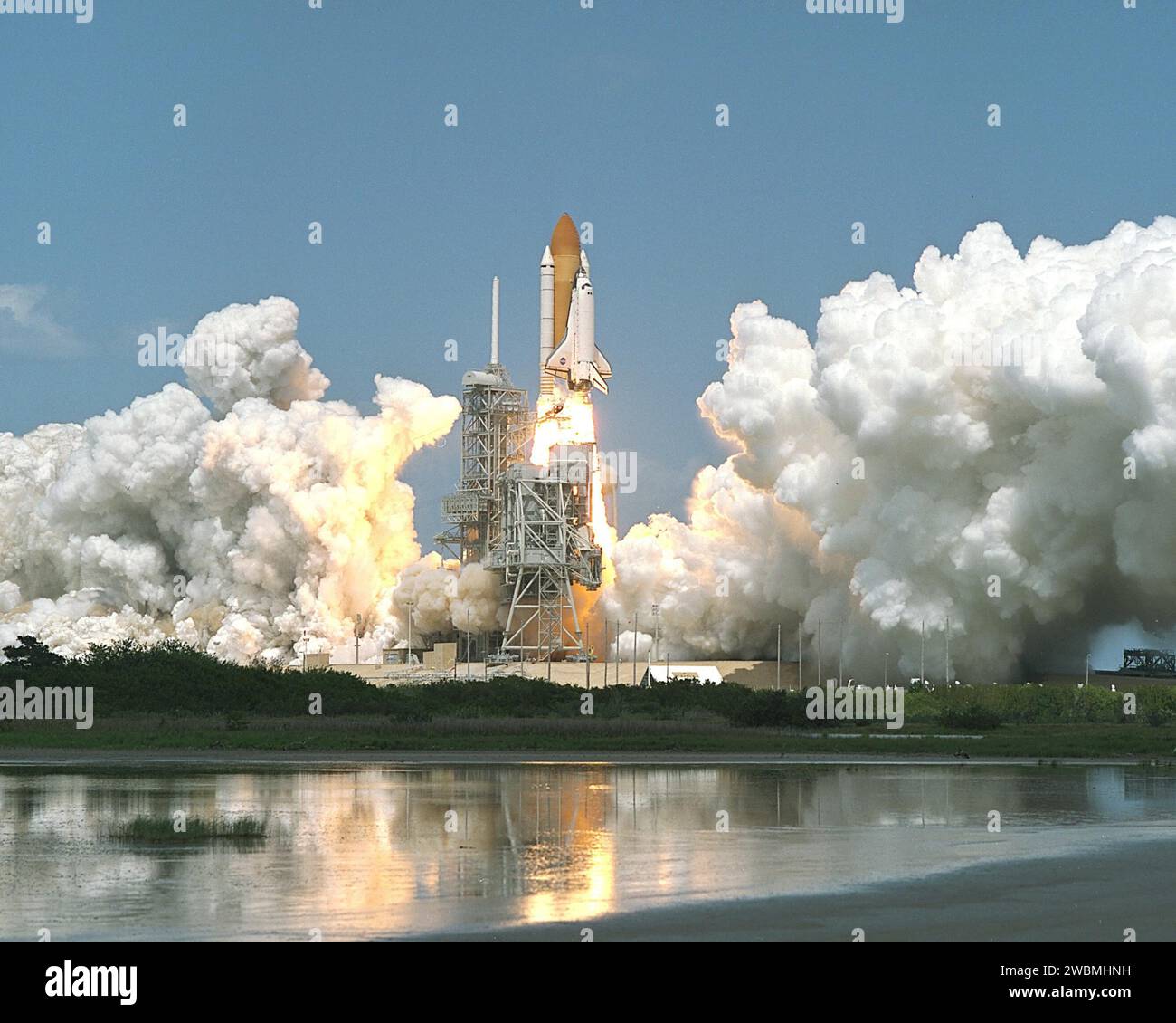 Space Shuttle Endeavour launched from Kennedy Space Center’s Launch Pad ...
