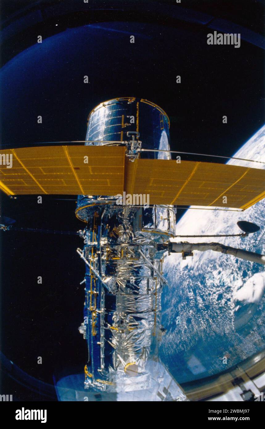 Hubble Space Telescope was released from Discovery’s remote manipulator ...