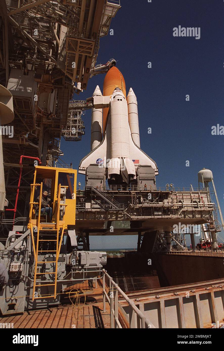 KENNEDY SPACE CENTER, Fla. With the Rotating Service Structure