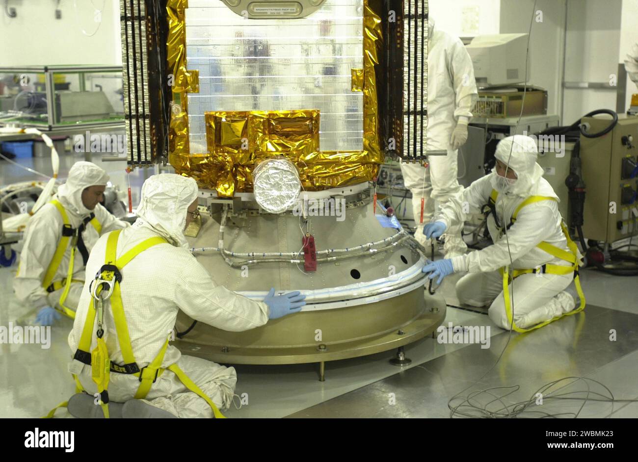VANDENBERG AIR FORCE BASE, CALIF. — Inside the Astrotech Payload