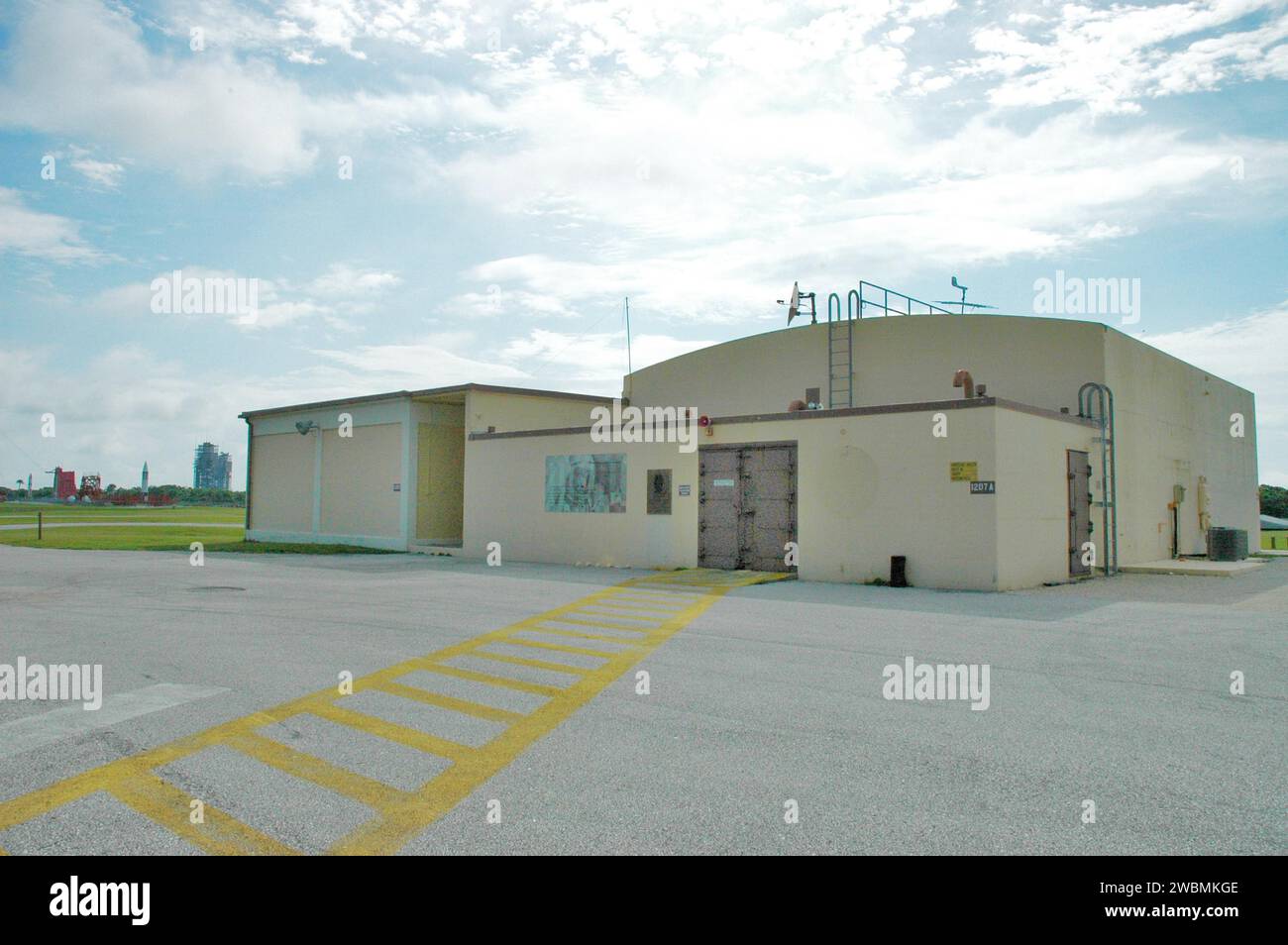 At Cape Canaveral Air Force Station, the Launch Complex 5 6 blockhouse ...
