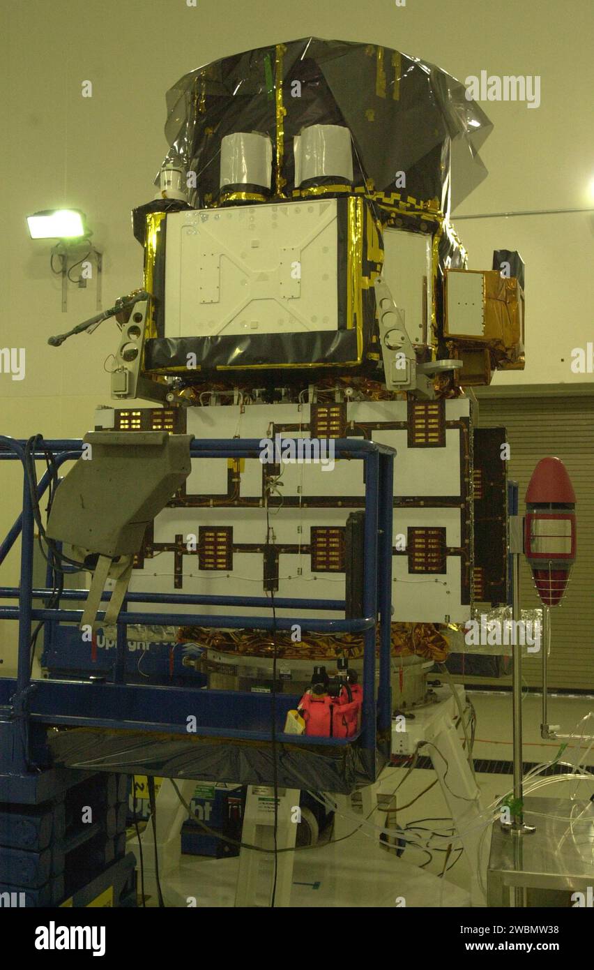 Payload Processors The CALIPSO spacecraft waits in Vandenberg’s Astrotech Payload ...
