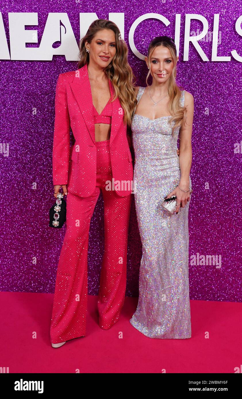 Maja Malnar and Sophie Hermann (right) attend the UK gala screening of