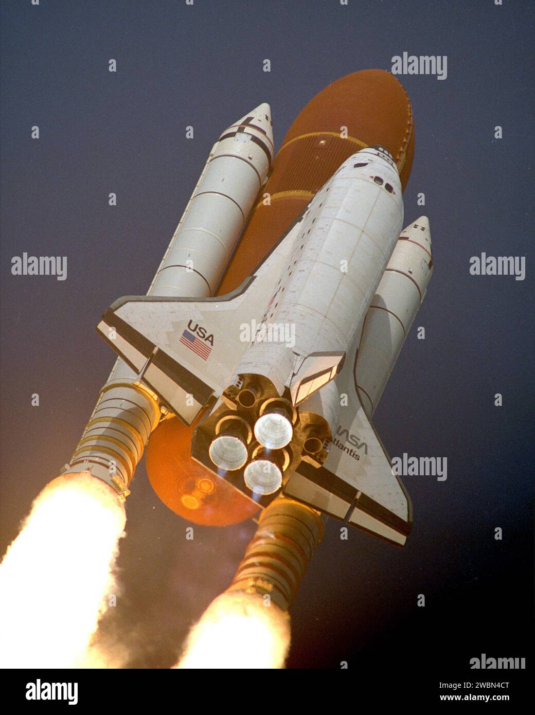 KENNEDY SPACE CENTER, FLA. -- STS-45 Atlantis Stock Photo