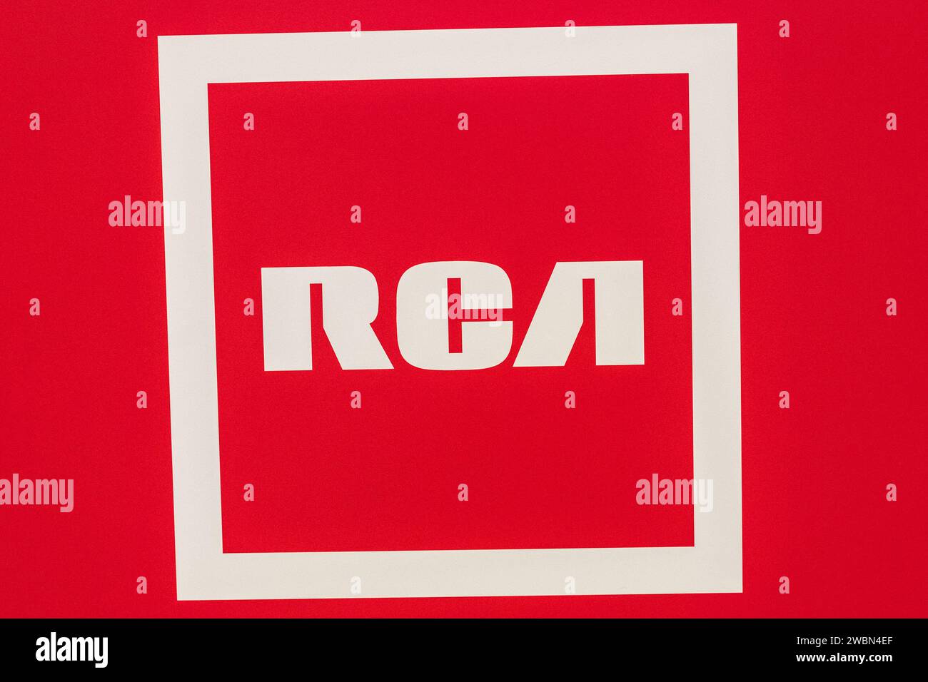 Las Vegs, NV, USA. 11th Jan, 2024. RCA logo at the Las Vegas Convention