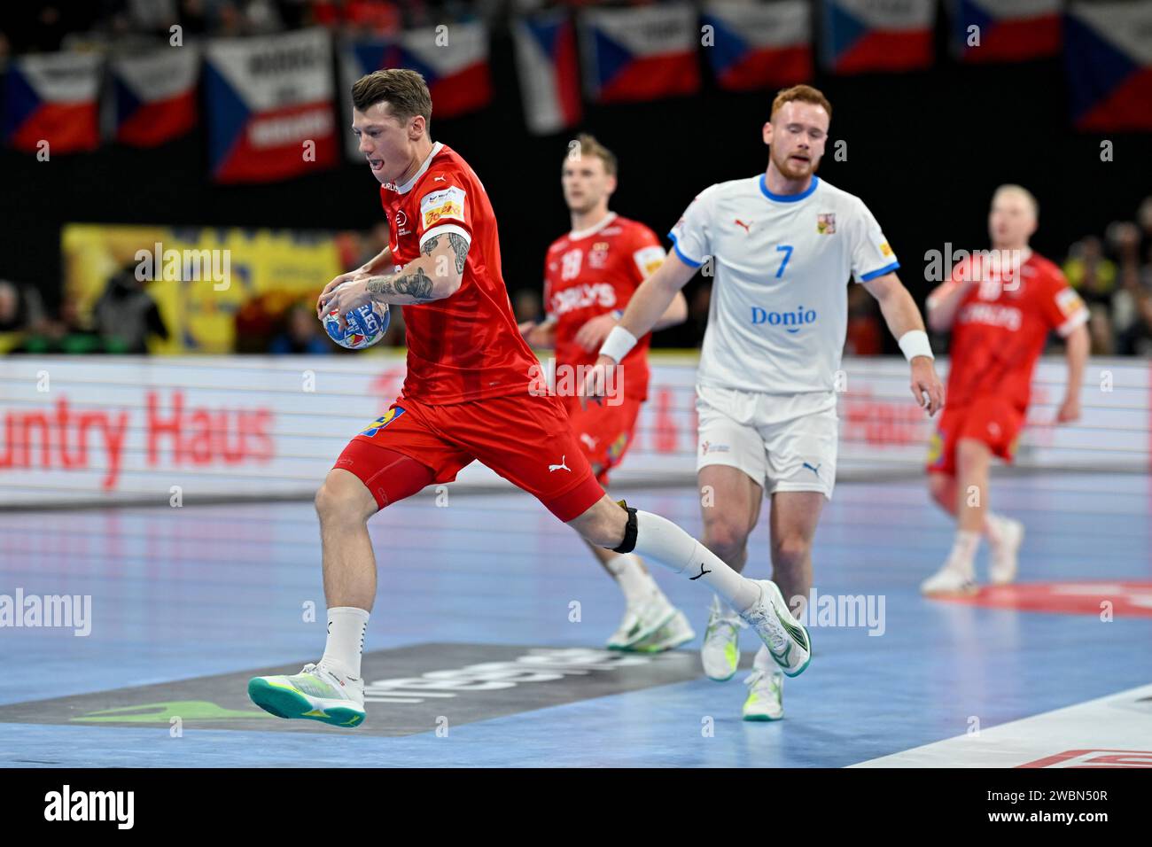 Munich, Germany. 11th Jan, 2024. Handball European Championship