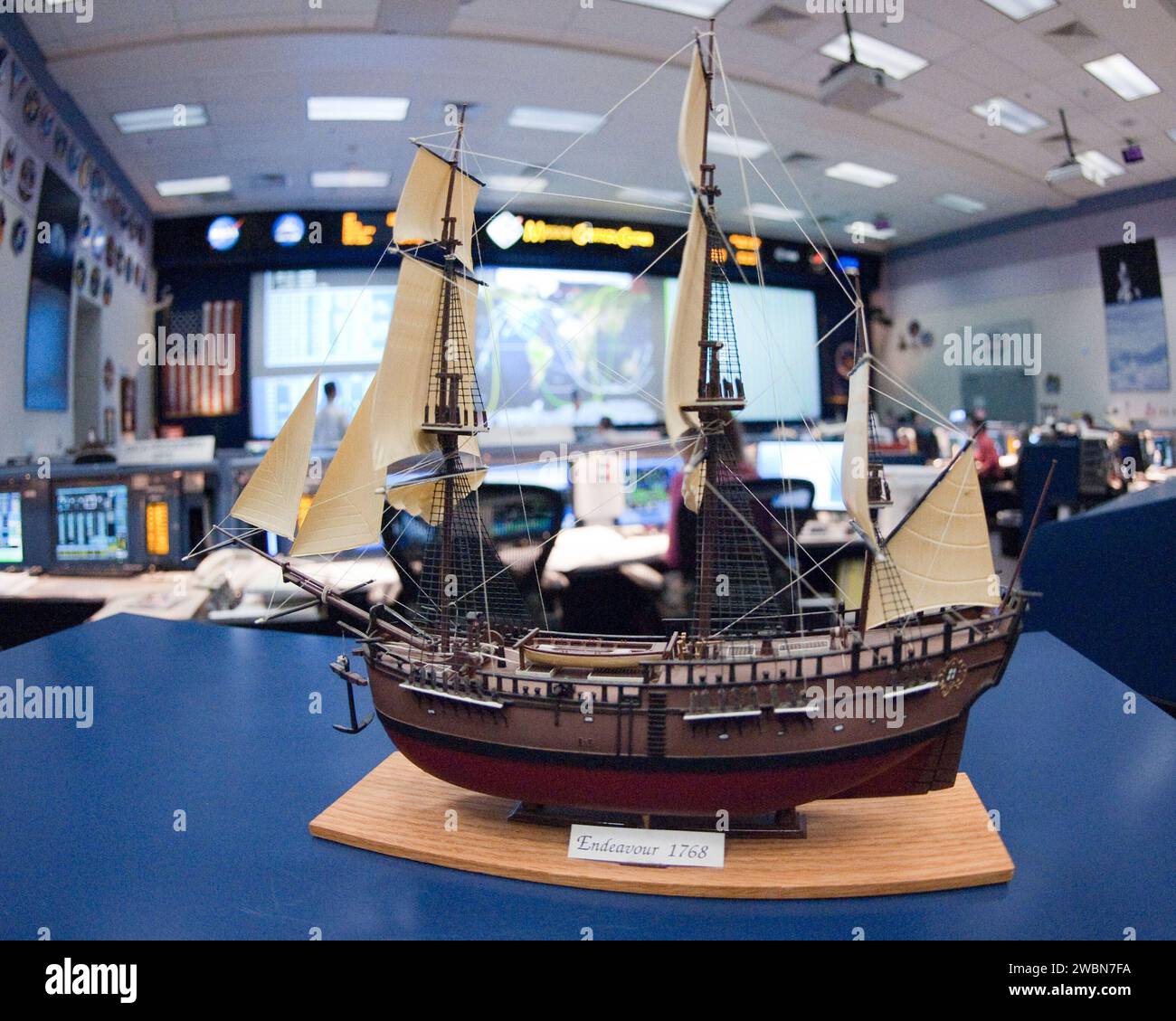 Orbit Johnson Flight deck monitoring system hi-res stock photography and images - Alamy