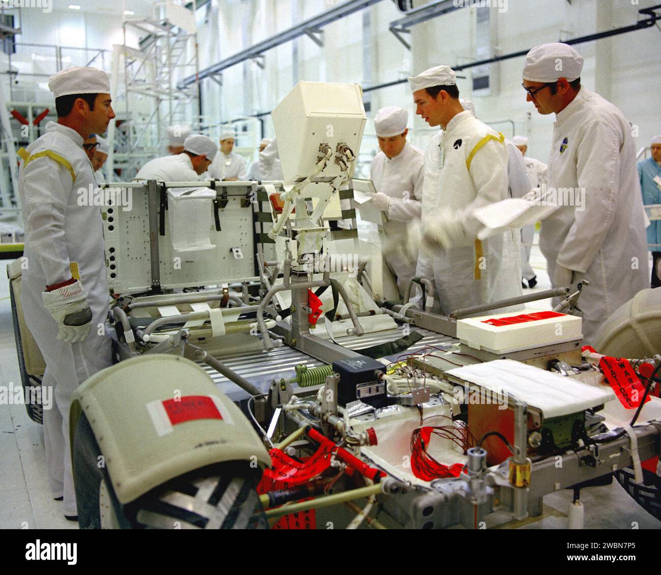 KENNEDY SPACE CENTER, FLA. - The Apollo 15 astronauts that will be ...