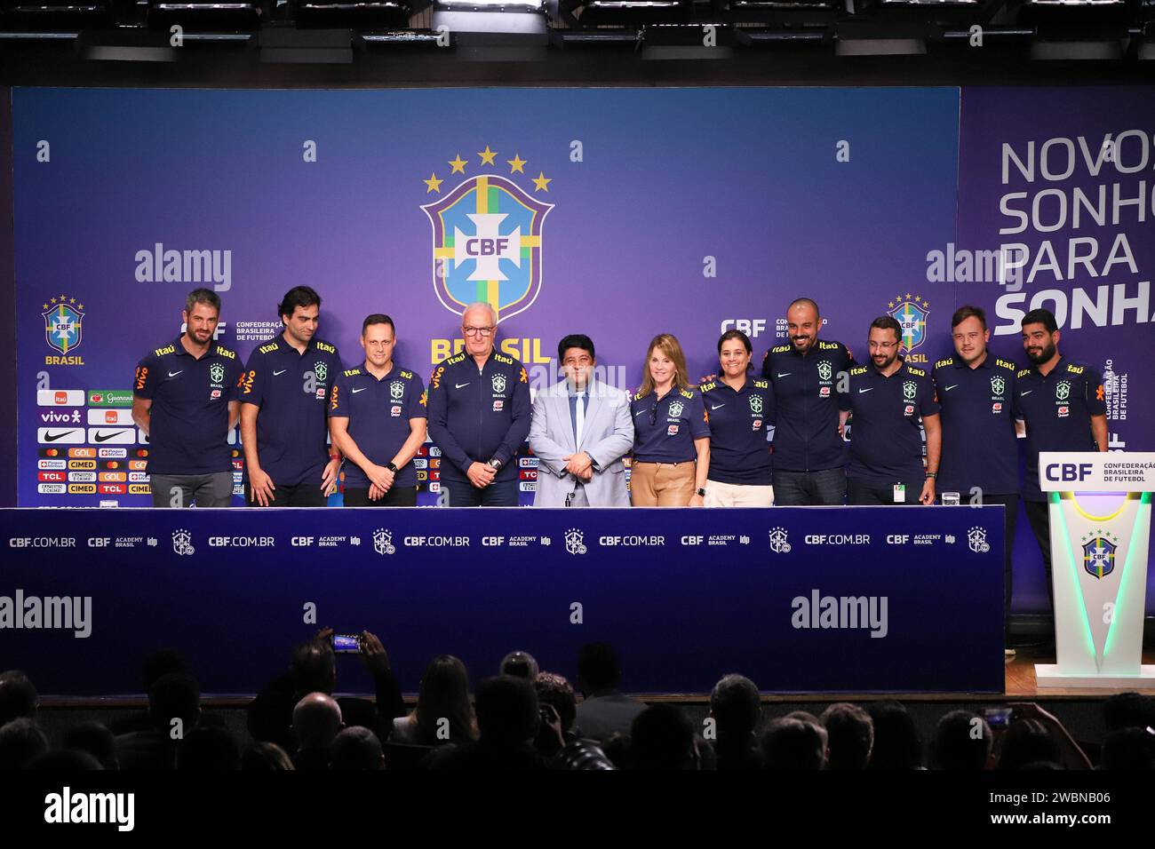 Rio De Janeiro, Brazil. 11th Jan, 2024. Dorival Júnior, new coach of