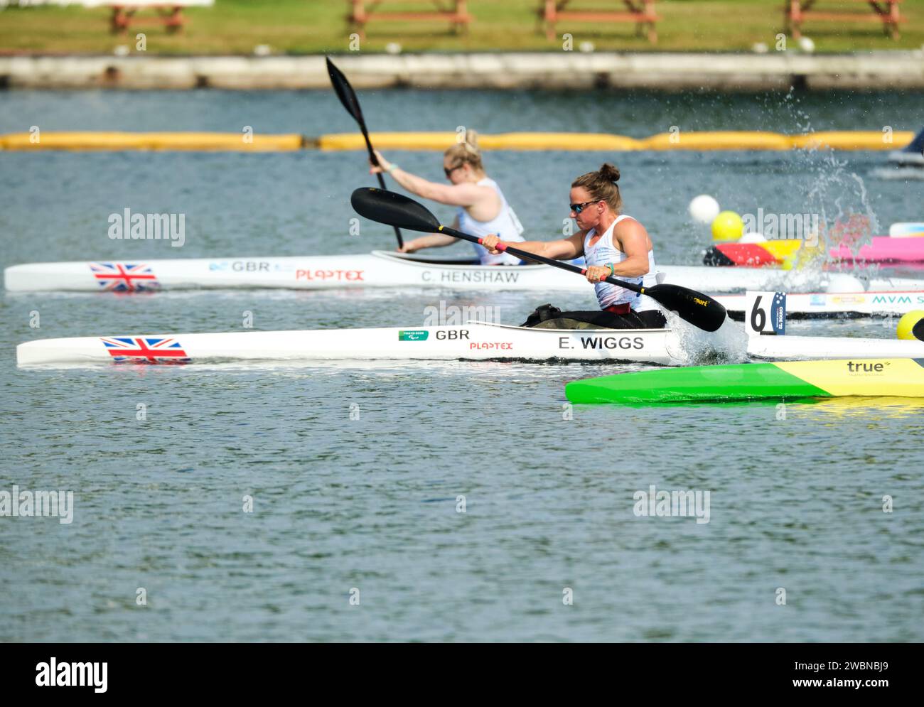 Dartmouth, Canada. August 6th, 2022. Emma Wiggs from Great Britain in action in the Women